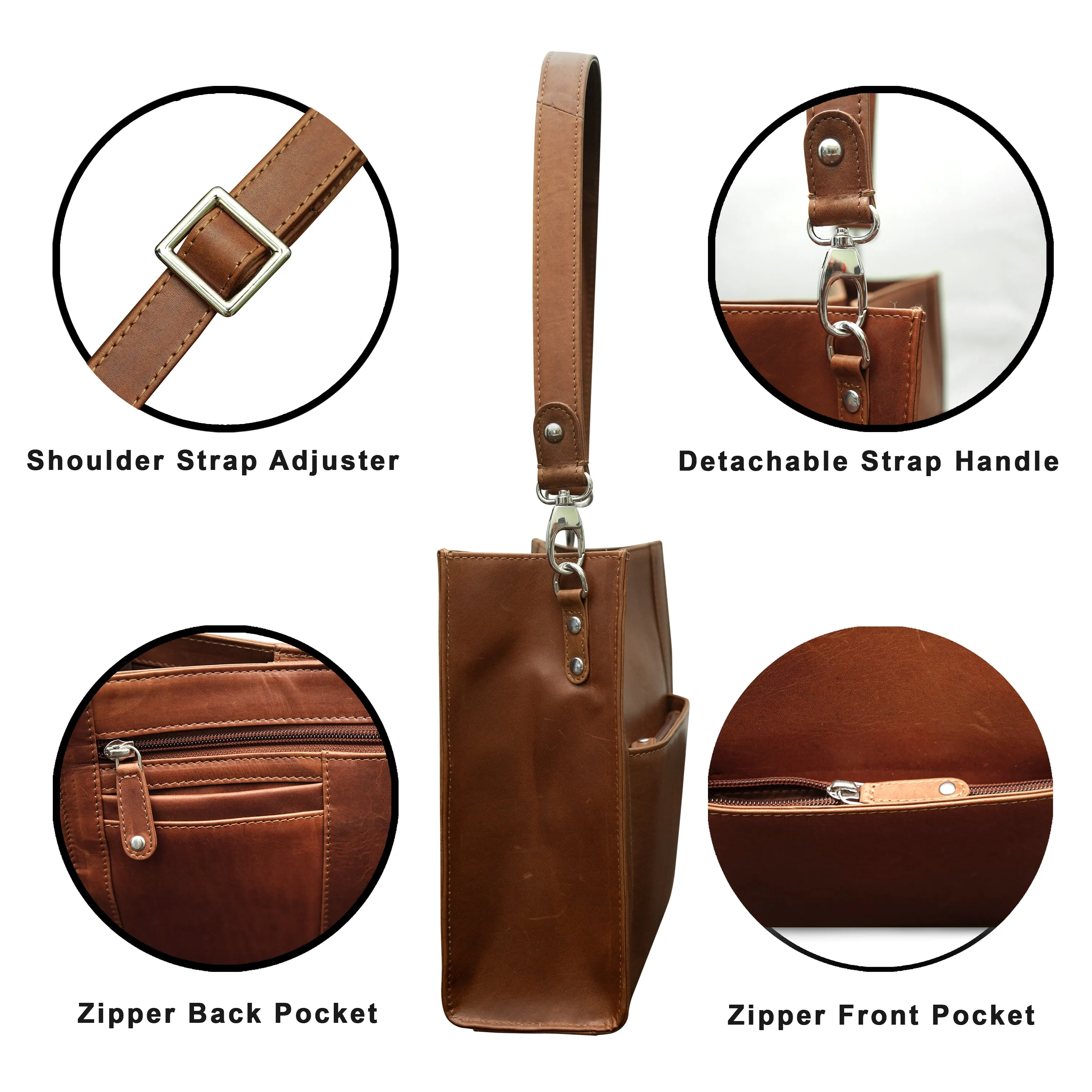 Cenzoni Fashions - Mya Leather Shoulder Bag - OPLB70