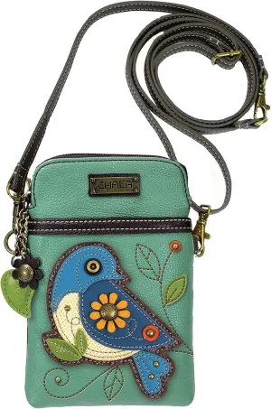 CHALA Crossbody Cell Phone Purse | Women's Multi-Color Wristlet Handbags with Adjustable Strap