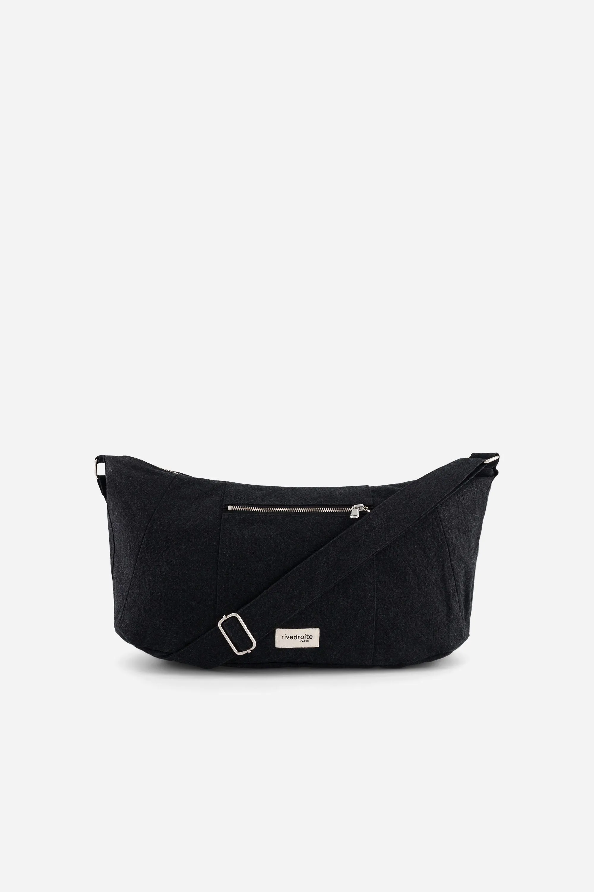 Charlot the crossbody bag - Recycled Cotton Black
