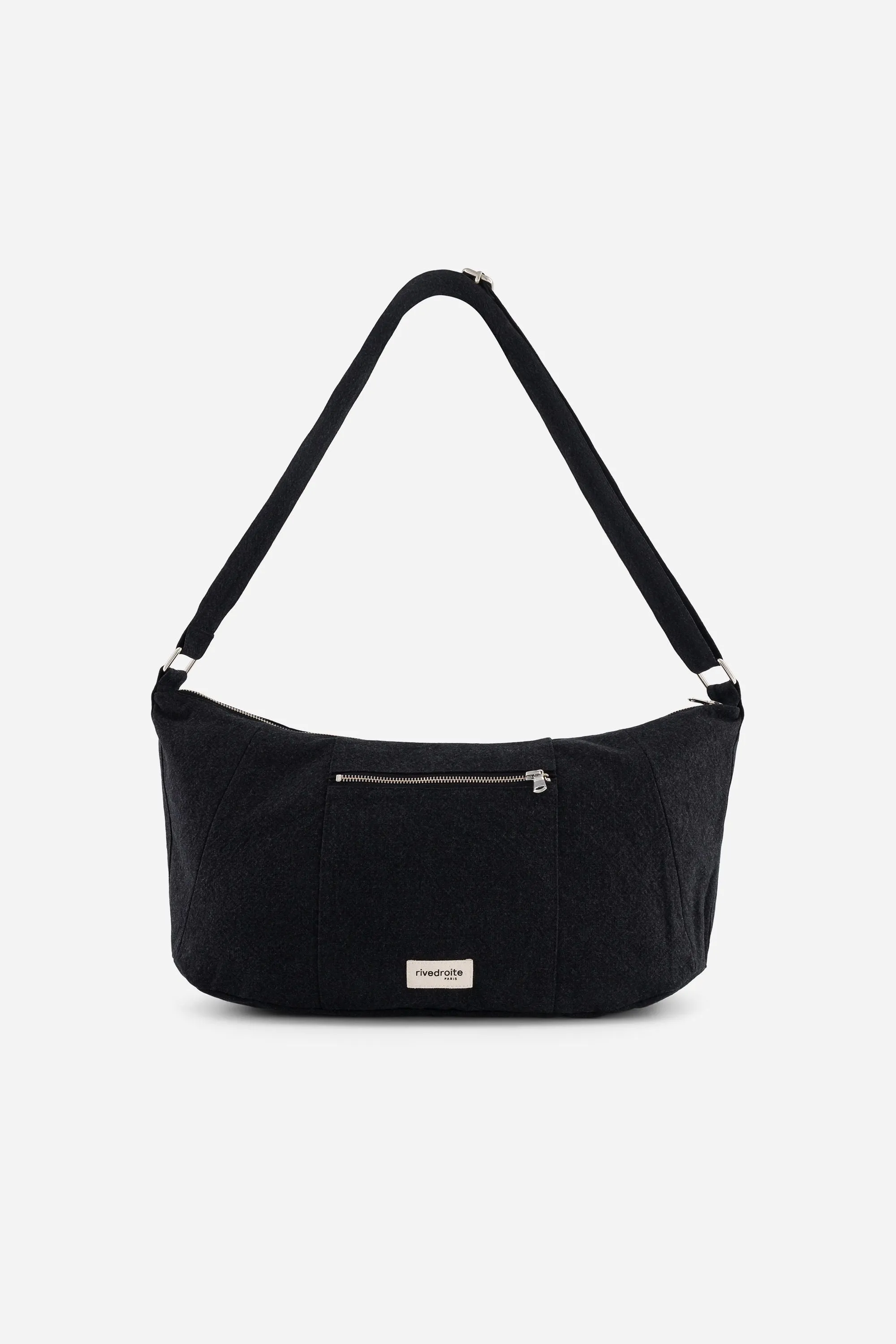 Charlot the crossbody bag - Recycled Cotton Black
