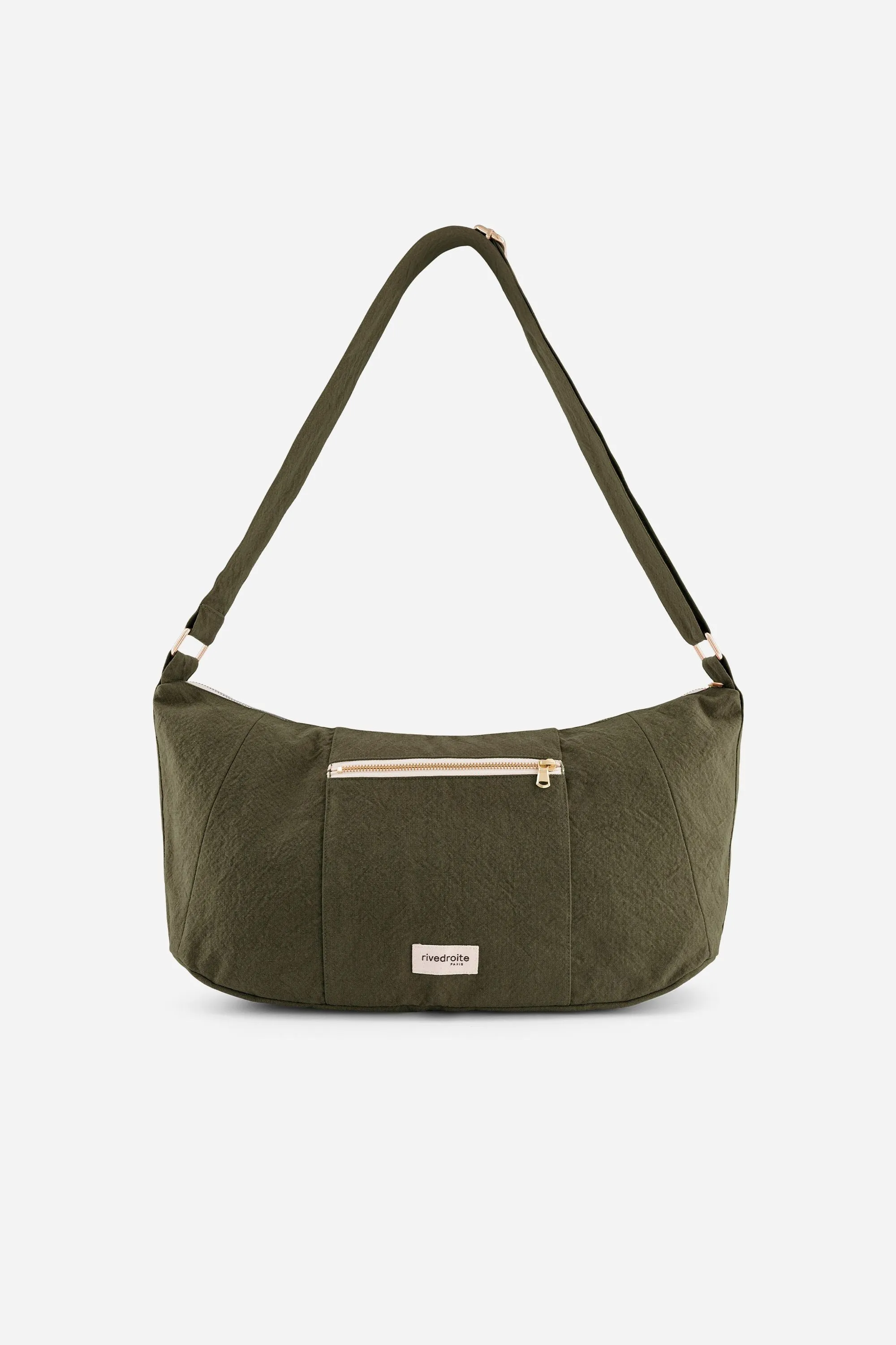 Charlot the crossbody bag - Recycled Cotton Military Green
