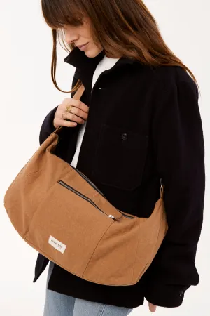 Charlot the crossbody bag - Recycled Cotton Tobacco