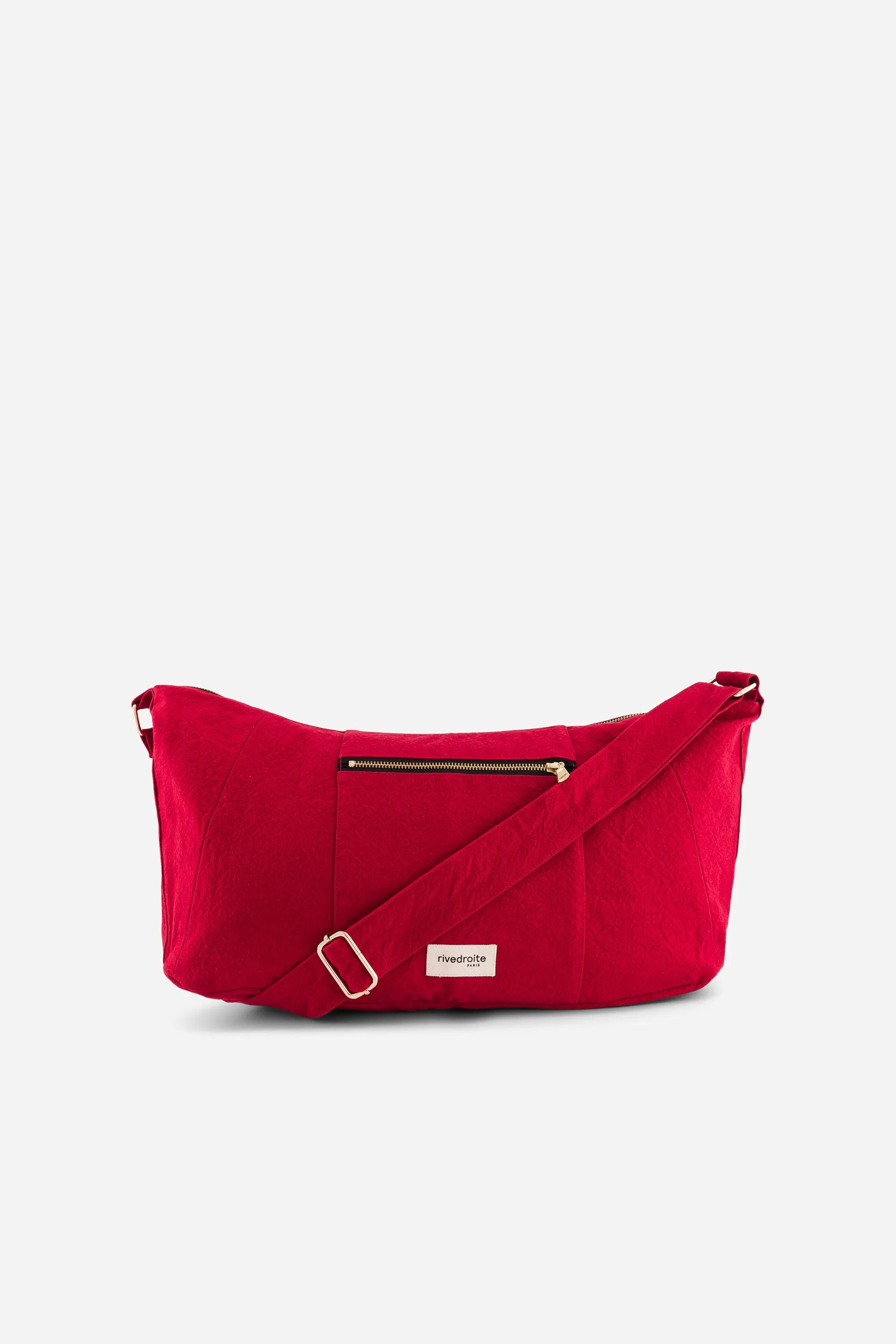 Charlot the crossbody bag - Recycled Cotton Vibrant Red