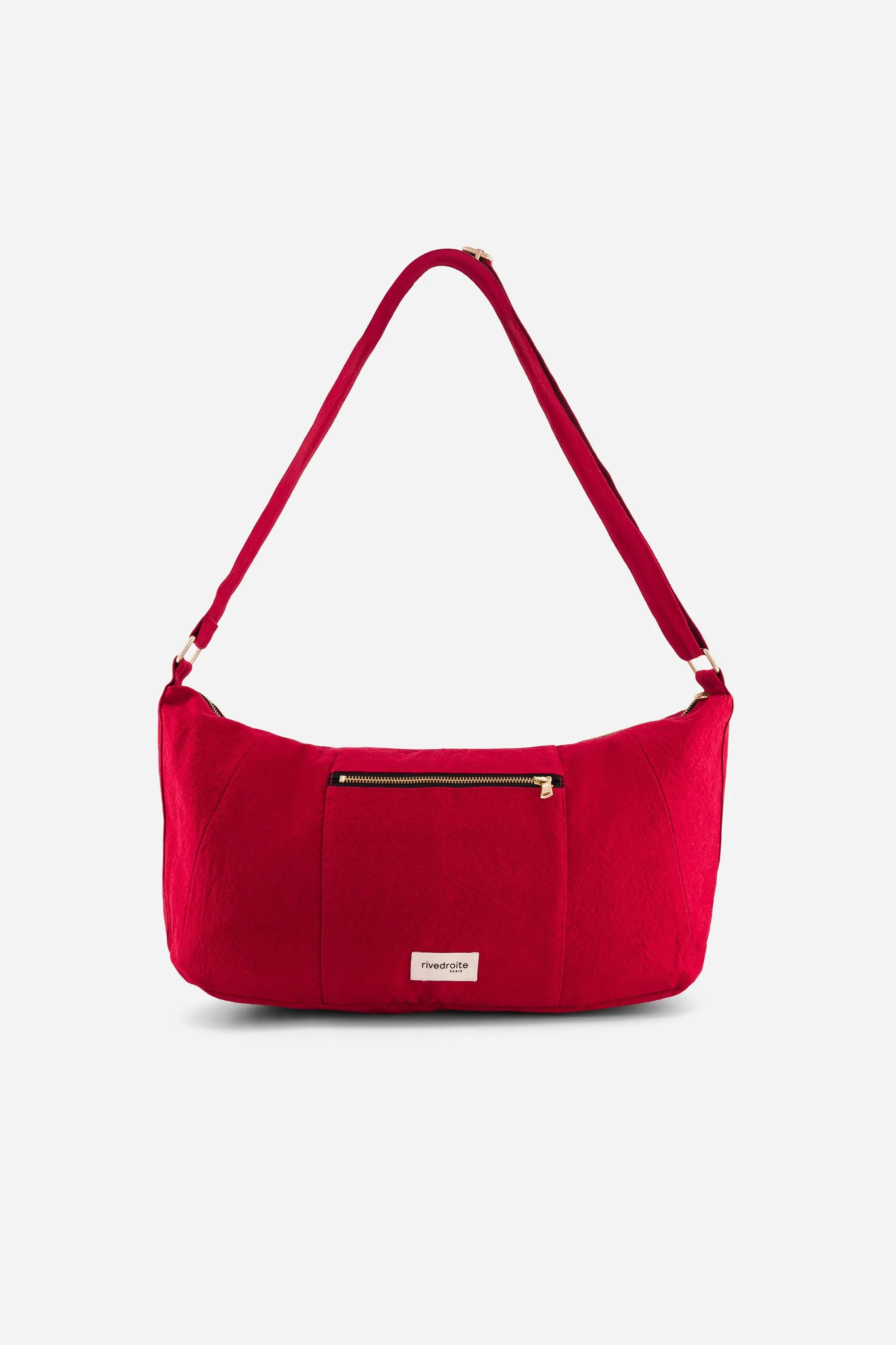 Charlot the crossbody bag - Recycled Cotton Vibrant Red