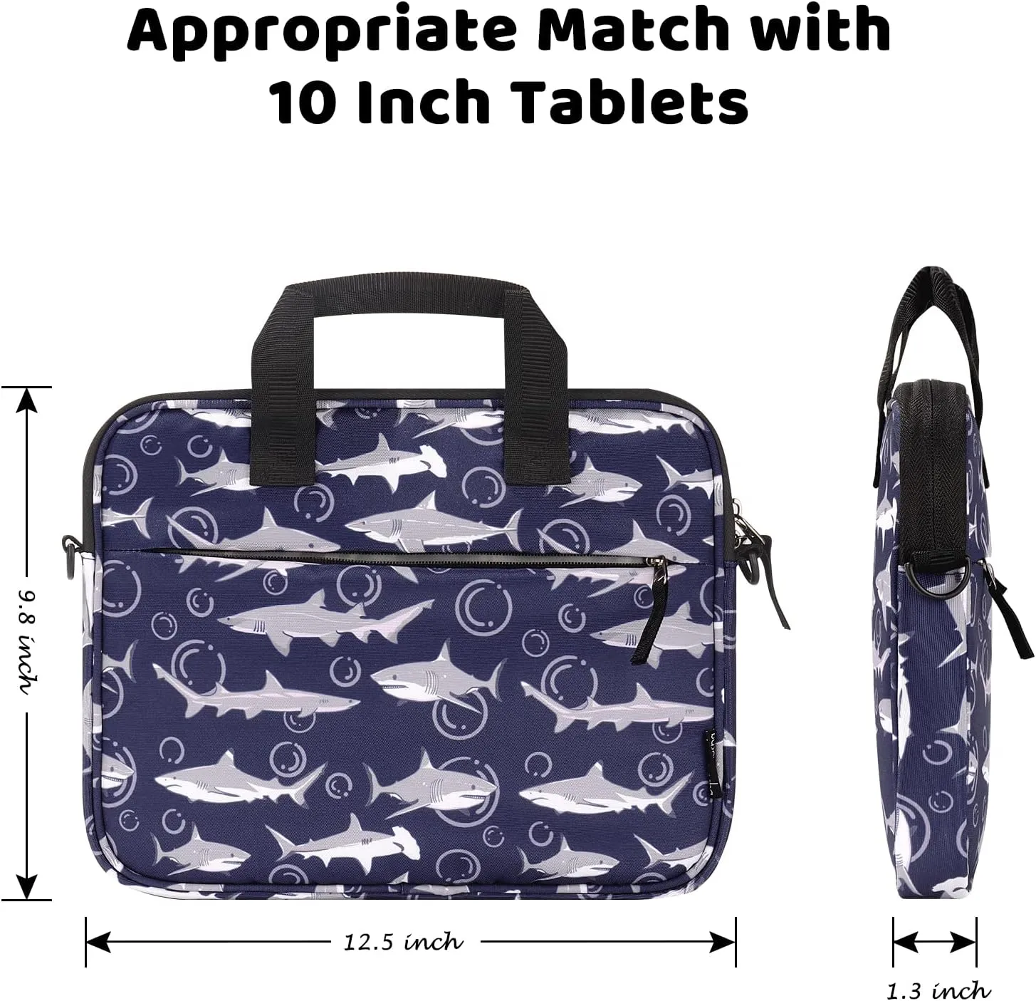 Choco Mocha Kids Tablet Sleeve Bag for Boys & Girls, (10-12.5Inch)
