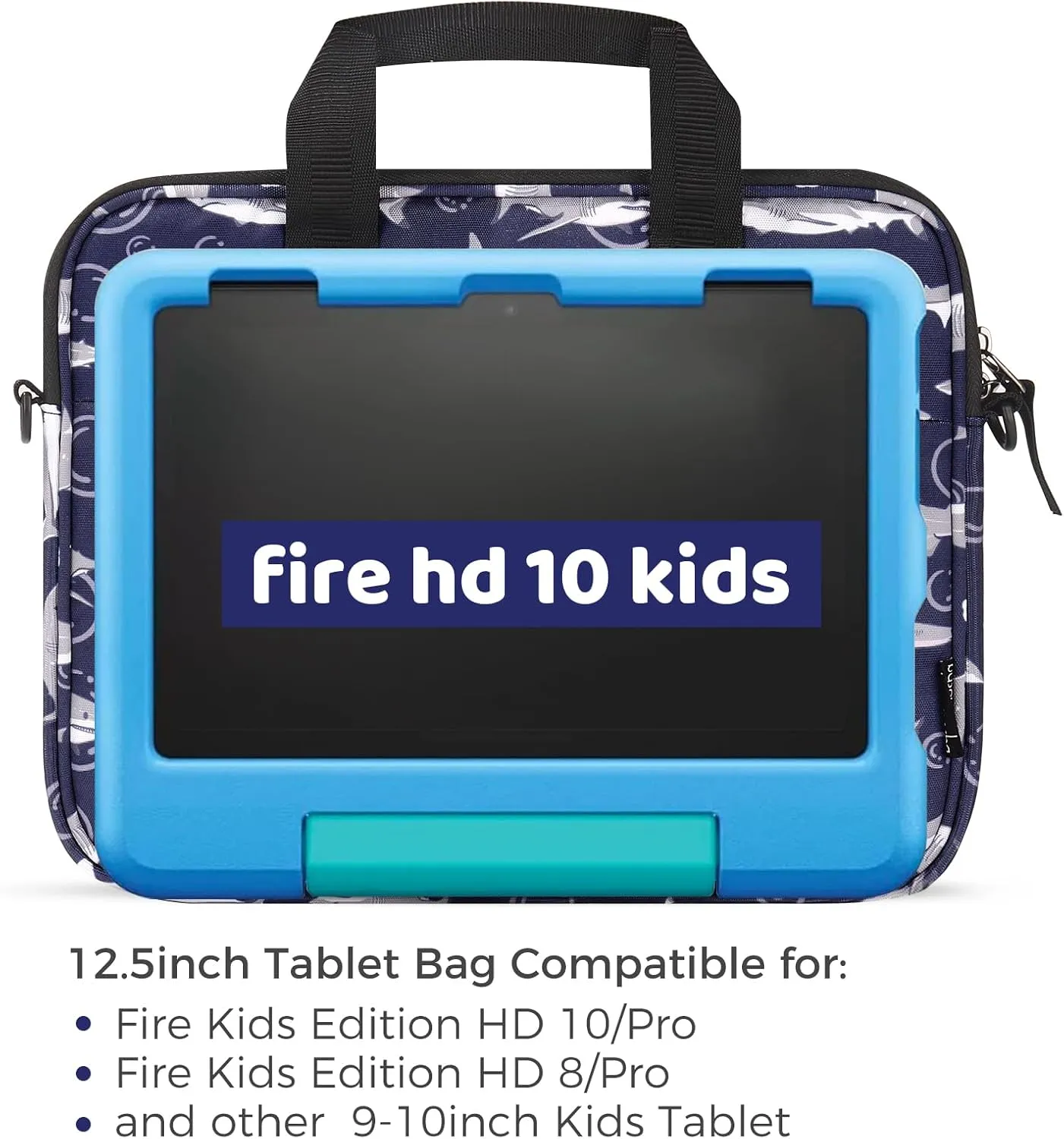 Choco Mocha Kids Tablet Sleeve Bag for Boys & Girls, (10-12.5Inch)