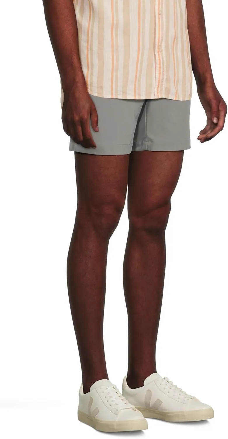 Chubbies Everywear Men’s Shorts – Mens Shorts Casual 6in Inseam, Elastic Waist, Water-Resistant, Zipper Pocket