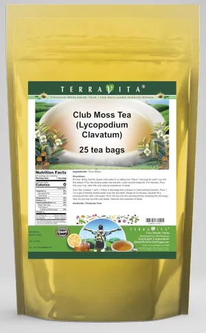 Club Moss Tea (Lycopodium Clavatum) (25 tea bags, ZIN: 511744)