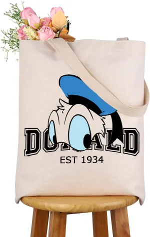 CMNIM Funny Donld Inspired Gift Duck Makeup Bag Duck Lover Gift- Don-ld Est 1934 Pouch Bag for Best Friend Friendship Gifts