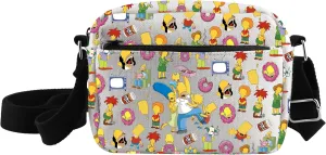 CMNIM Simps-n Characters Crossbody Bag Simps-n Family Gifts Homer Simps-n Shoulder Handbag for Cartoon TV Show Fans Gifts