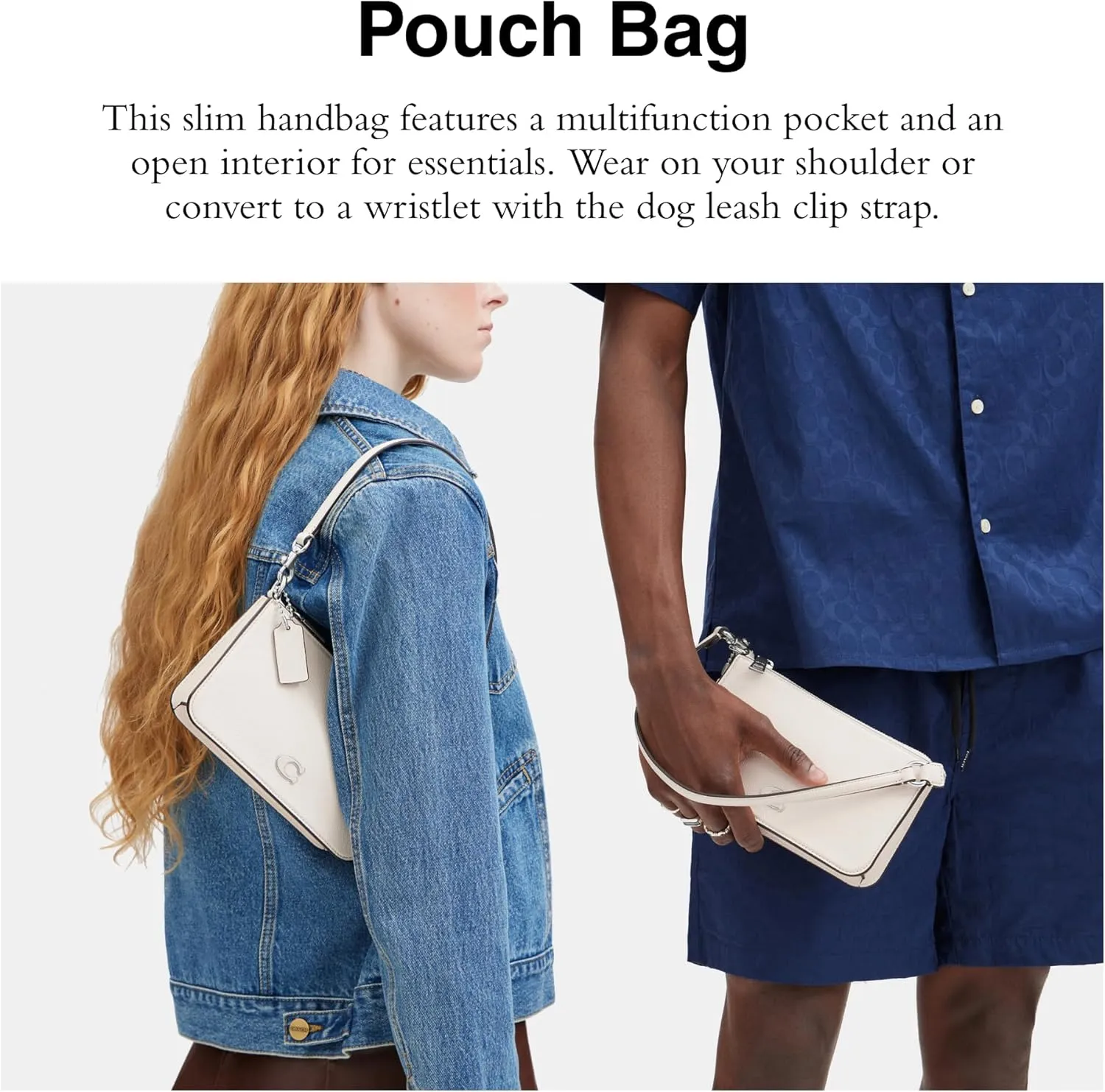 Coach Unisex Pouch Bag