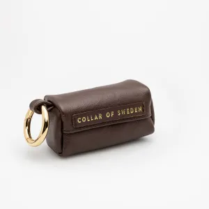 Coffee Brown Poop Bag Holder