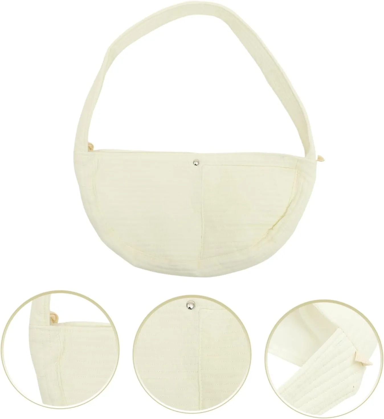 Collapsible Cat Carrier Sling Bag Breathable Small Pet Crossbody Bag for Cats Dogs Lightweight Canvas Design with Excellent Craftsmanship for Safe Travel