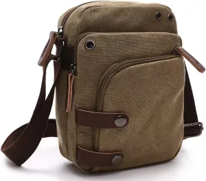 Collsants Mini Crossbody Bags for Women and Men - Small Purses and Handbags - Travel Bag - Canvas Shoulder Purse