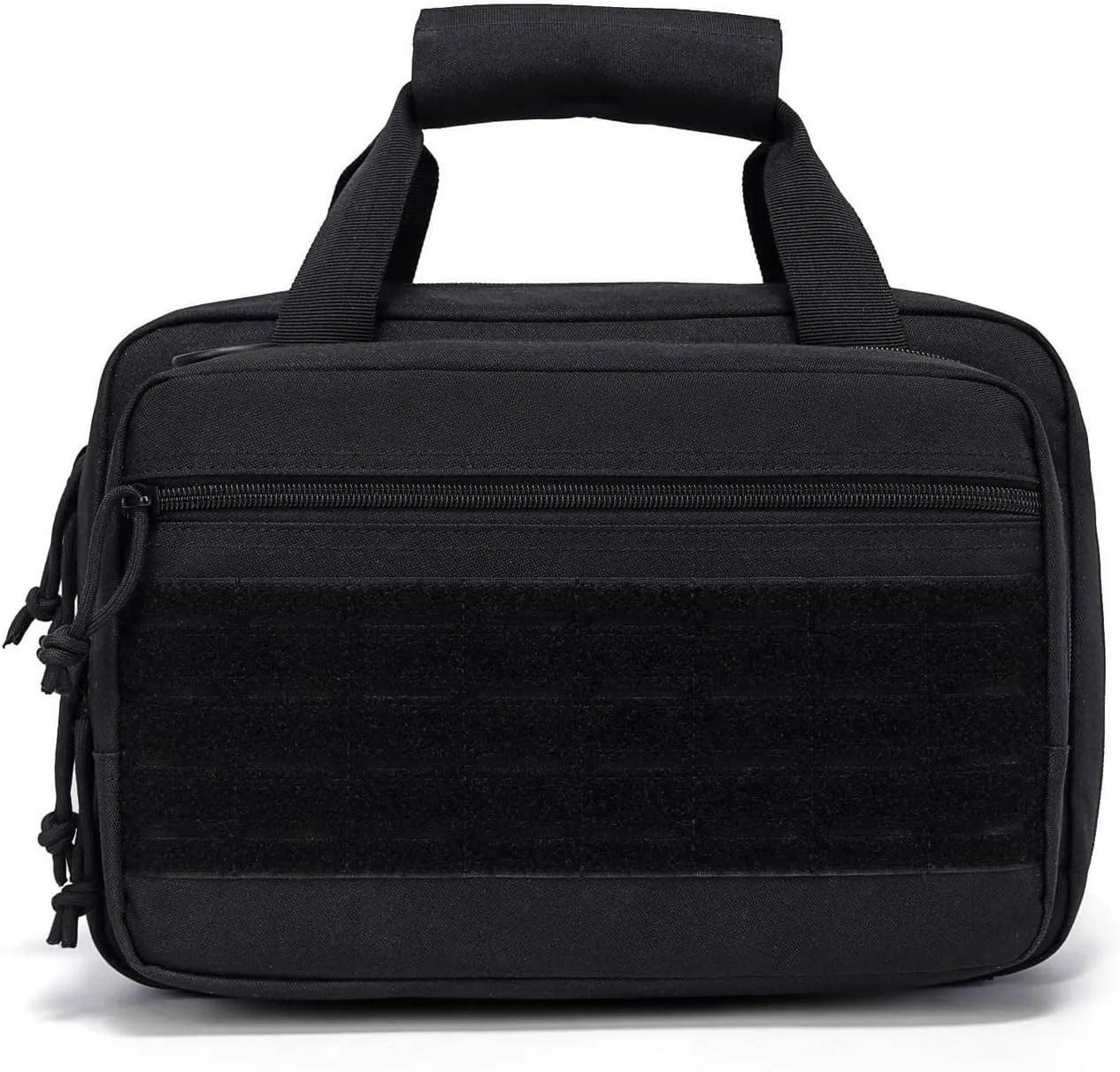Concealed Carry Pistol Case - Water-Resistant Soft Gun Storage Bag with Lockable Compartments, Compact CCW Crossbody Pack for Range & Everyday Use