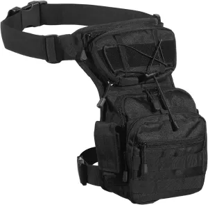 Convertible Tactical Drop Leg Pouch, Military Hunting Bag, Adjustable Outdoor Thigh Sling For Men, Adventure Pack