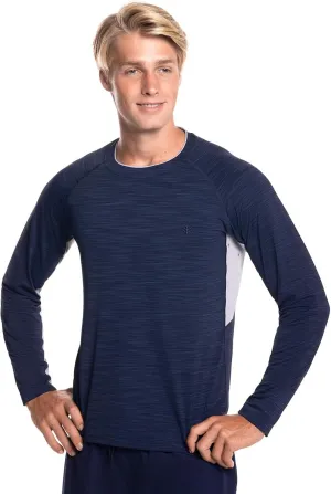 Coolibar UPF 50  Men's Ultimate Long Sleeve Rash Guard - Sun Protective