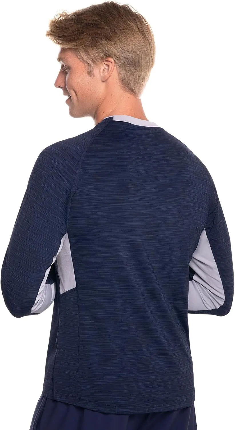 Coolibar UPF 50  Men's Ultimate Long Sleeve Rash Guard - Sun Protective