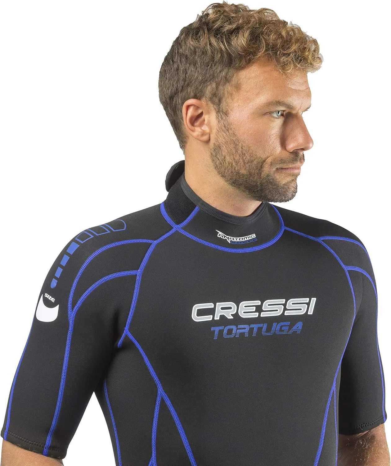 Cressi Shorty Men's Wetsuit for Water Activities in Warm Waters- Tortuga 2.5mm Premium Neoprene