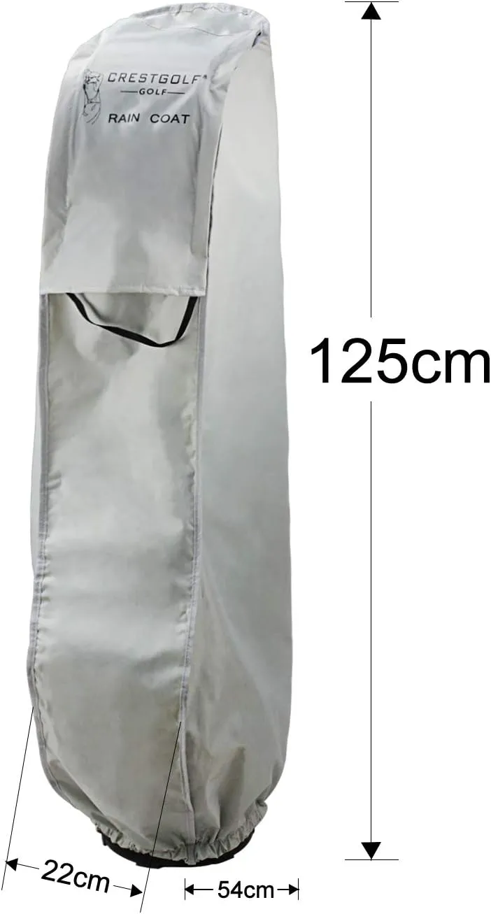 Crestgolf Golf Bag Cover Case Rain Cover Rain Coat for Golf Bag Anti-dust