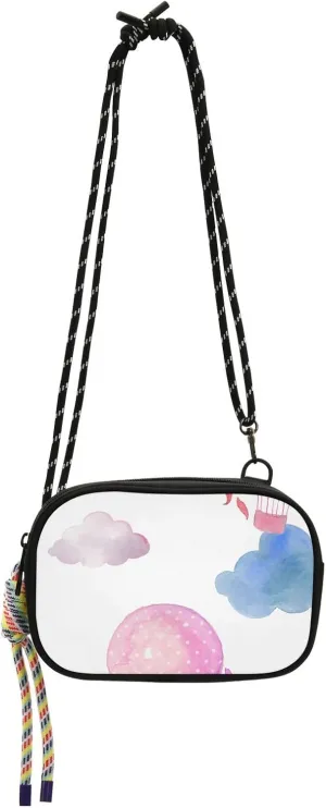 Crossbody Bag Balloon and Cloud Cell Phone Purse Wallet with Credit Card Slots Multicolor Handbag with Adjustable Strap Fits Phone Keys And More
