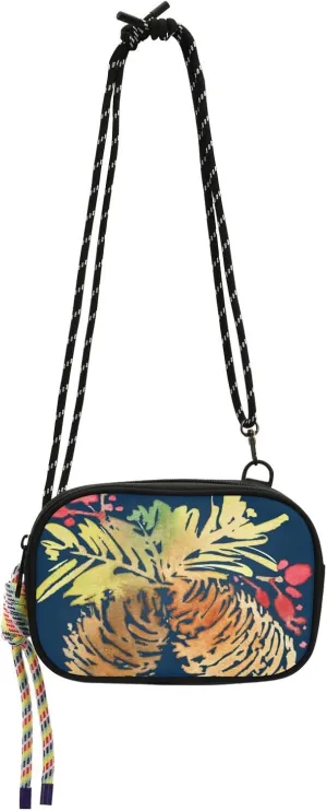 Crossbody Bag Cone Holiday Cell Phone Purse Wallet with Credit Card Slots Multicolor Handbag with Adjustable Strap Fits Phone Keys And More