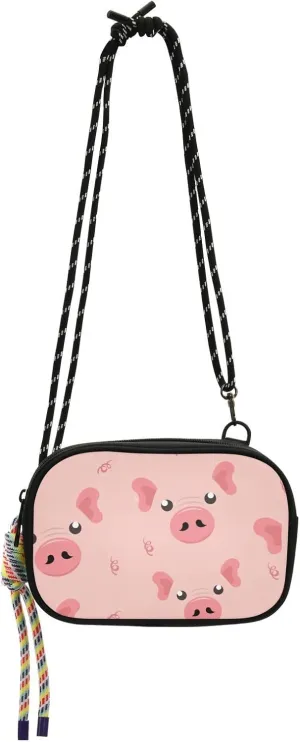 Crossbody Bag Cute Pig Nose Cell Phone Purse Wallet with Credit Card Slots Multicolor Handbag with Adjustable Strap Fits Phone Keys And More
