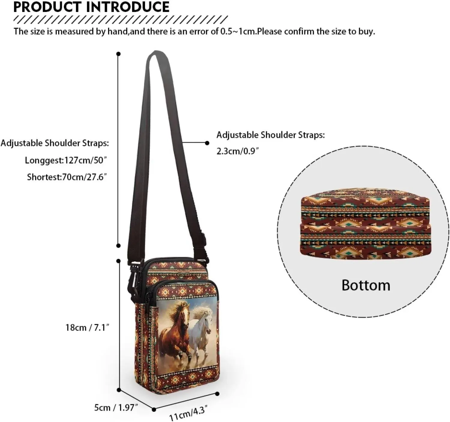 Crossbody Bag for Girls Cell Phone Purse for Kids Small Shoulder Bag Cross Body Pouch