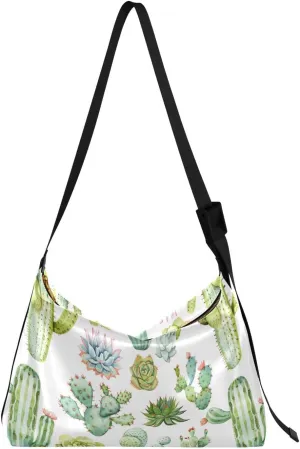 Crossbody Bag for Women Men with Adjustable Strap PU Leather Shoulder Hobo Purse Bag 208001
