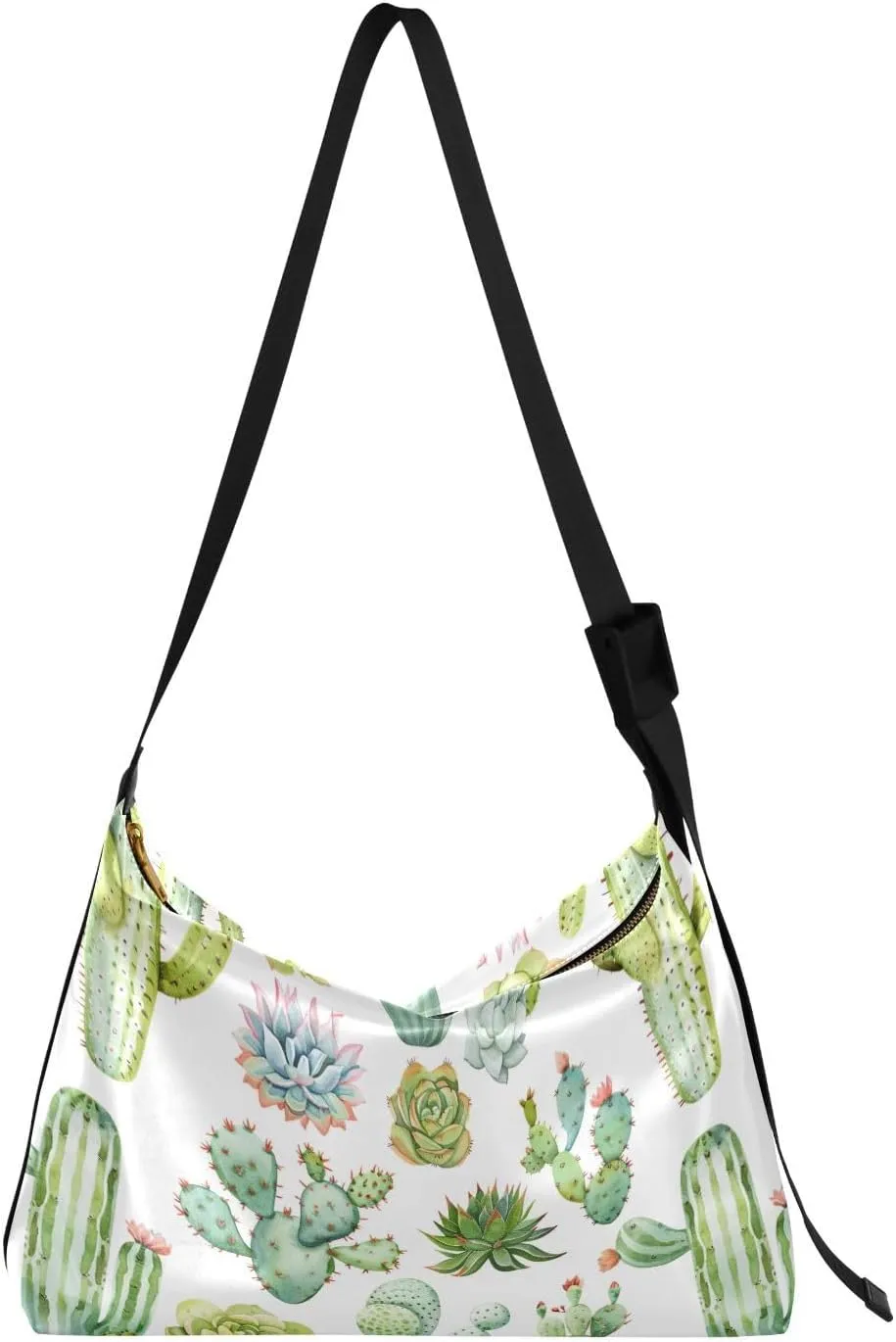 Crossbody Bag for Women Men with Adjustable Strap PU Leather Shoulder Hobo Purse Bag 208001