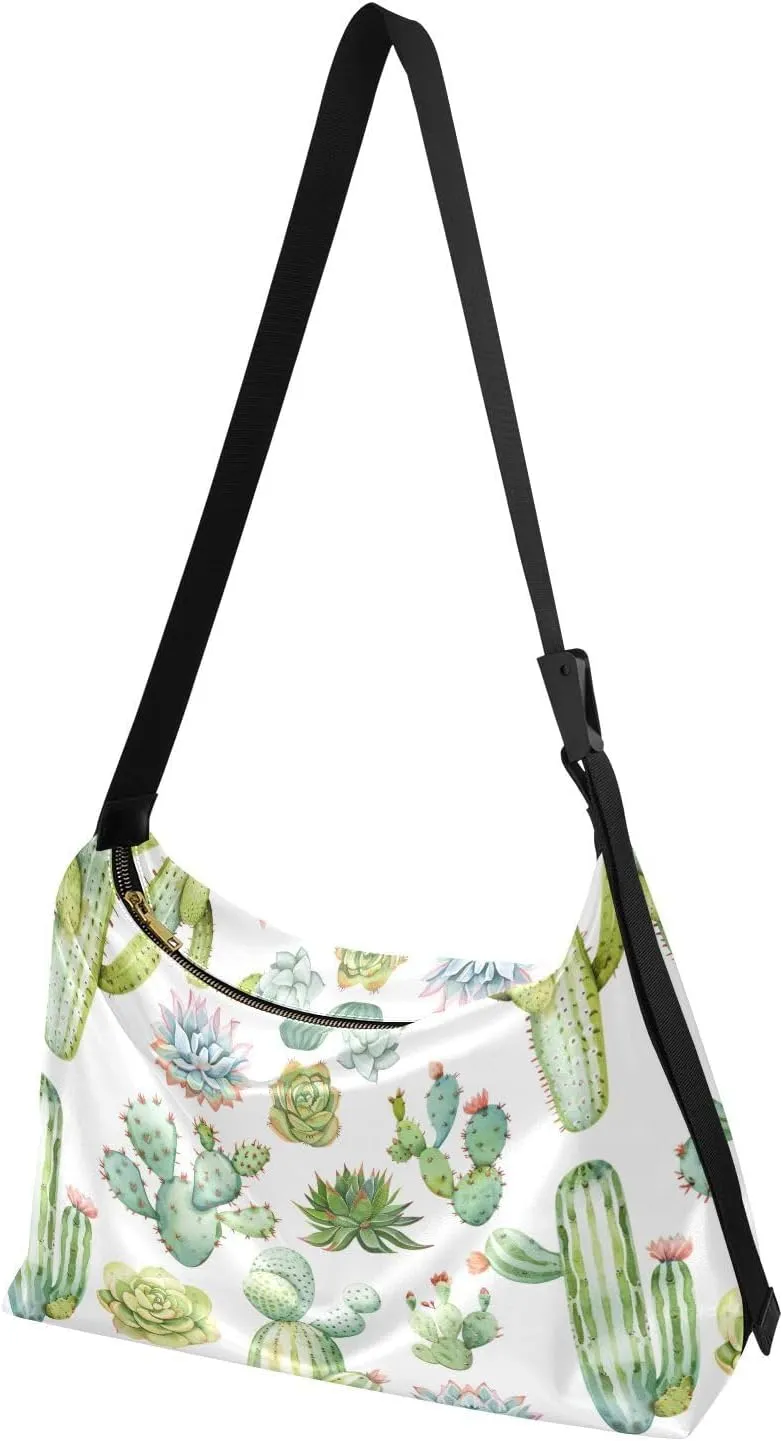 Crossbody Bag for Women Men with Adjustable Strap PU Leather Shoulder Hobo Purse Bag 208001