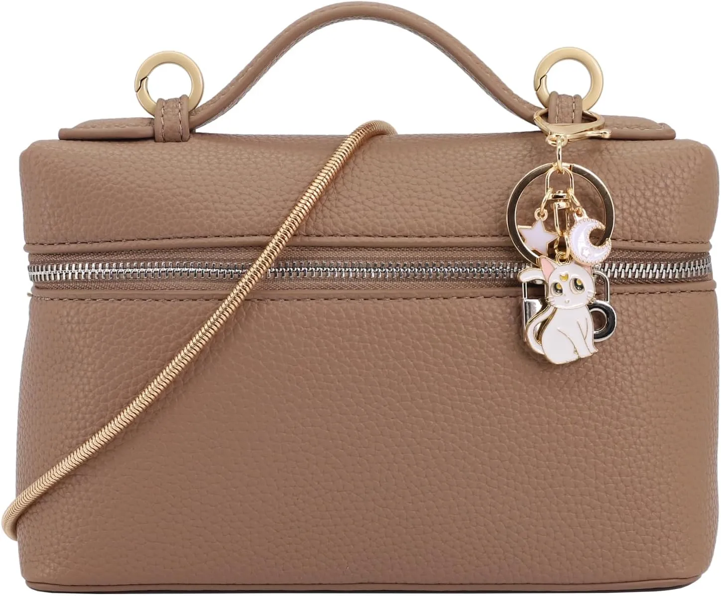 Crossbody Bag for Women Pouch Top-Handle Bag Designer Shoulder Leather Handbag Trendy Purse