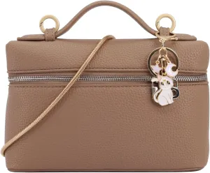 Crossbody Bag for Women Pouch Top-Handle Bag Designer Shoulder Leather Handbag Trendy Purse