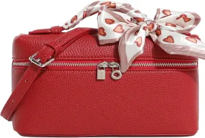 Crossbody Bag for Women Top-Handle Pouch Bag Designer Shoulder Leather Handbag Trendy Purse