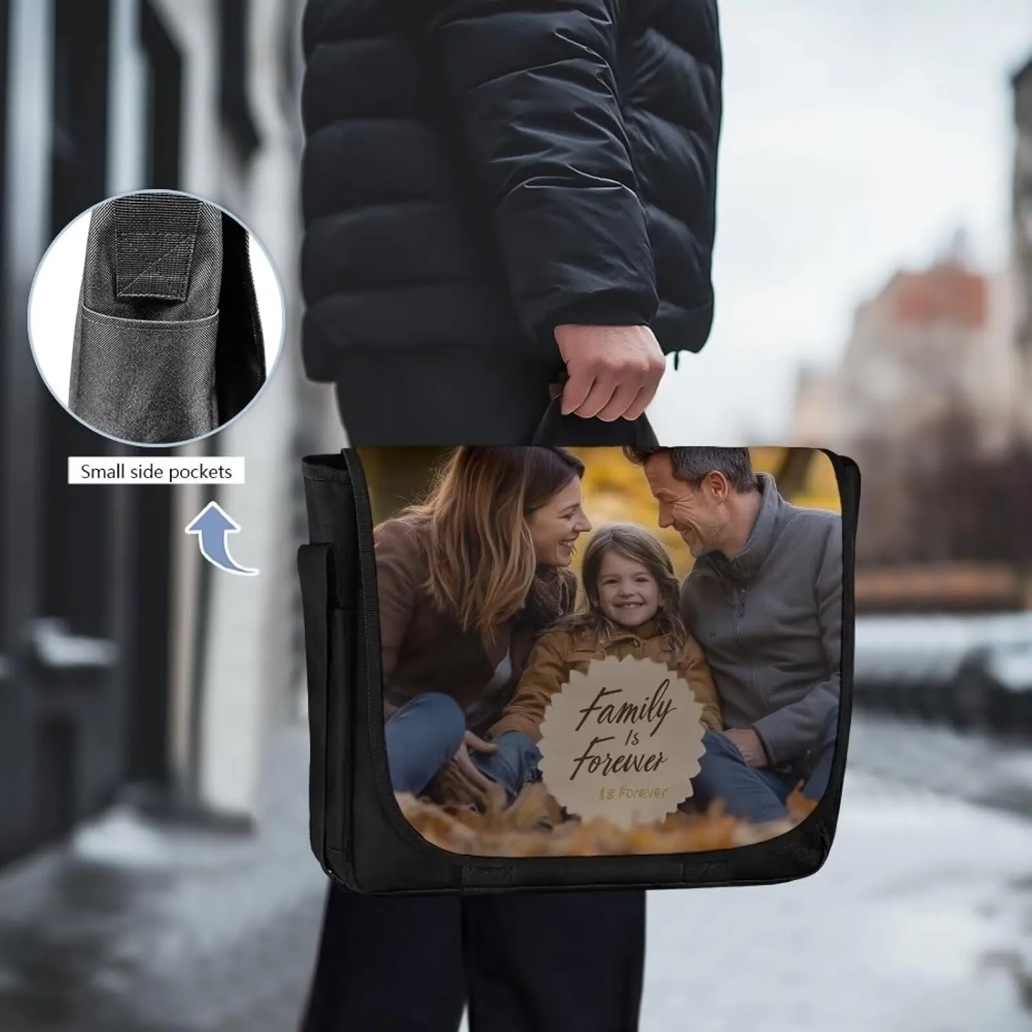 Crossbody bags for Women Large with Black Strap Length for Daily Use