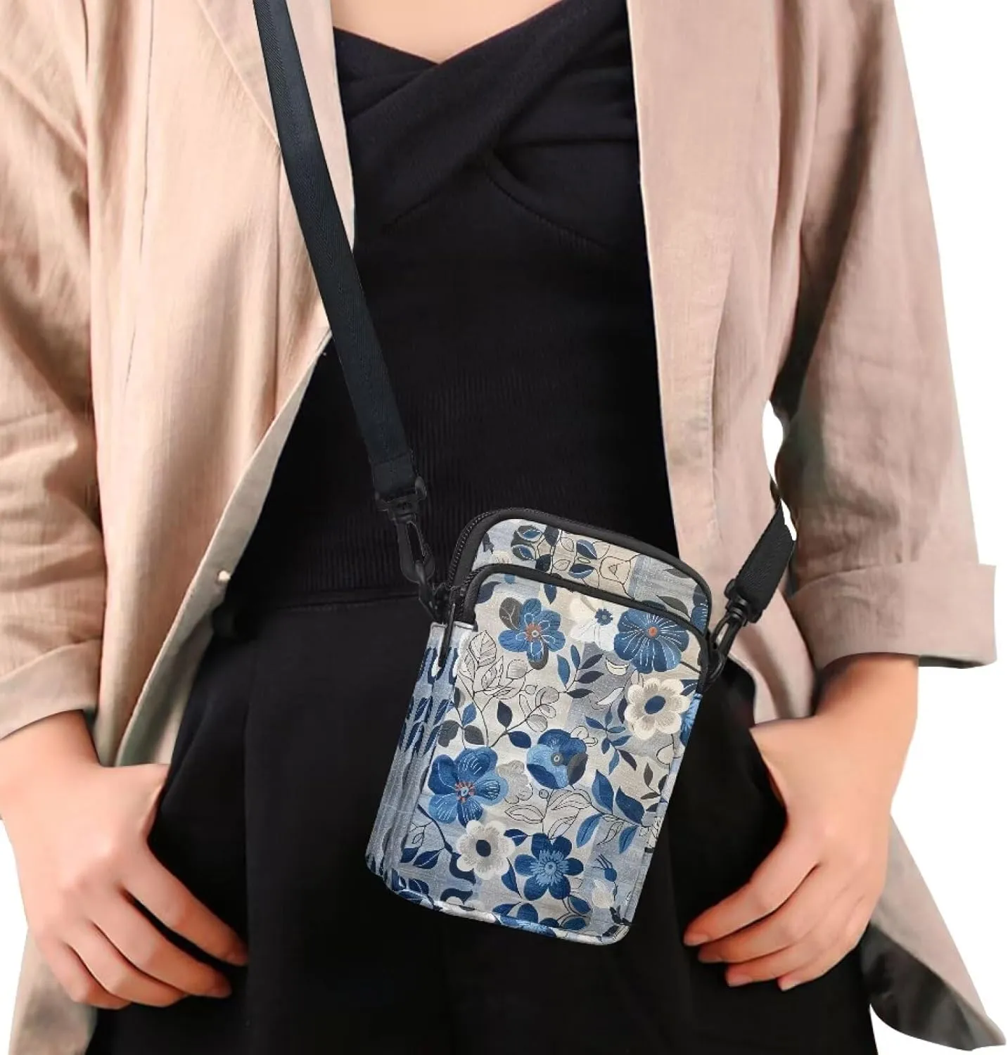 Crossbody Bags for Women Personalised Phone Purse Sling Coin Wallet Casual Messenger Bag