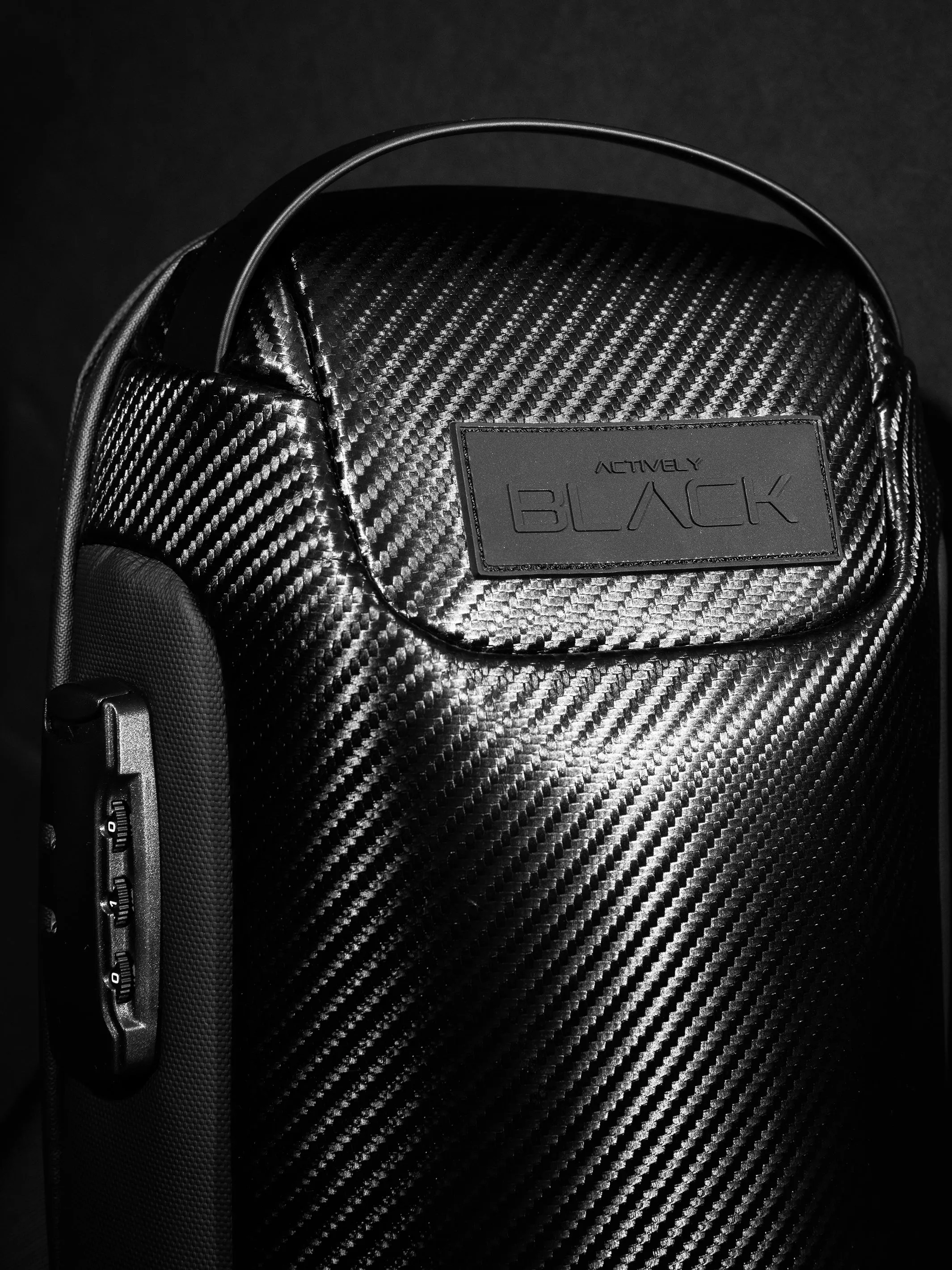 CrossBody Carbon Fiber Bag
