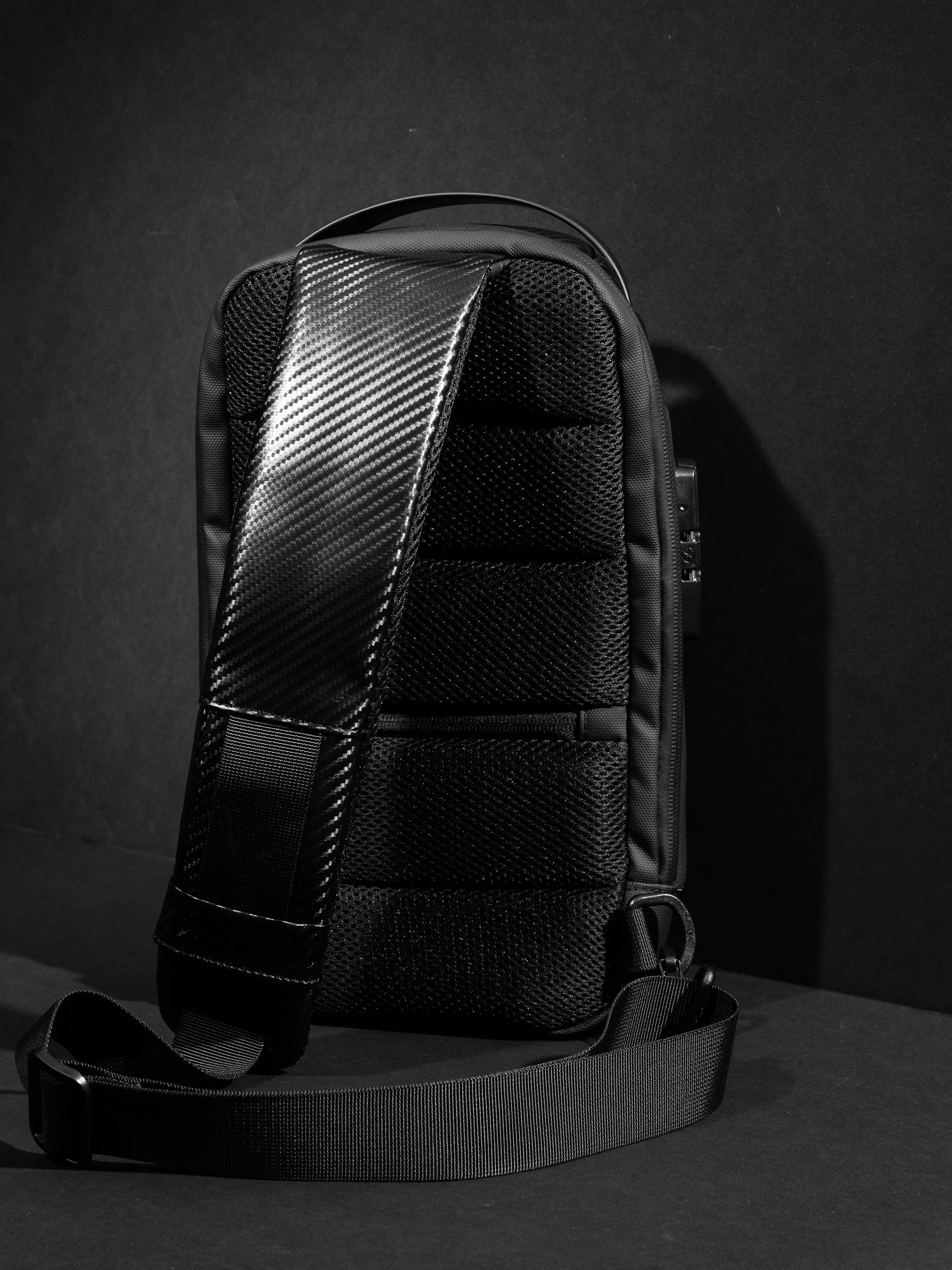 CrossBody Carbon Fiber Bag