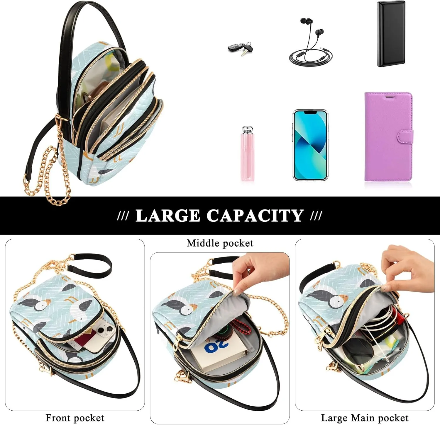 Crossbody Handbags Cell Phone Bag for Women