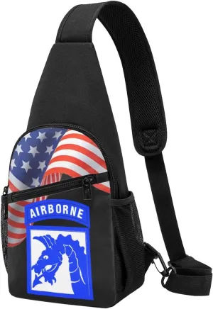 Crossbody Shoulder Chest Bag 18th Airborne Corps Fashion One-Shoulder