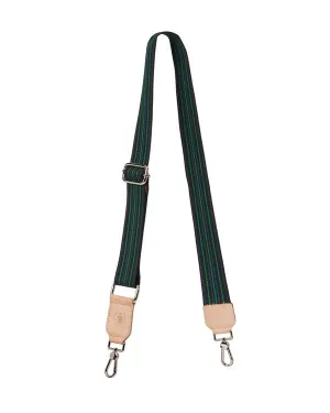 CROSSBODY STRAP WINTERGREEN WEBBING 53mm