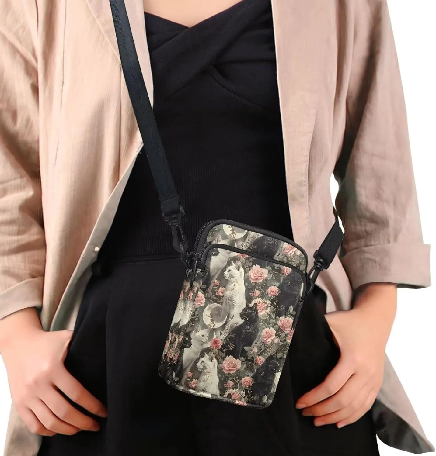 Custom Small Cell Phone Crossbody Bags for Women Lady Fashion Purse and Handbag for Organizer