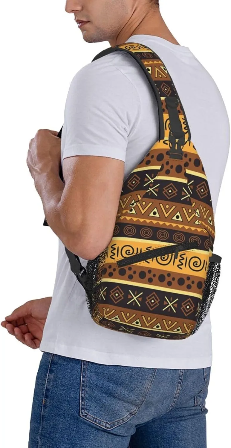 Cute Dog Paw Print Sling Bag Crossbody Bags Backpacks Dog Paw Chest Bag for Women Men Working, Shopping