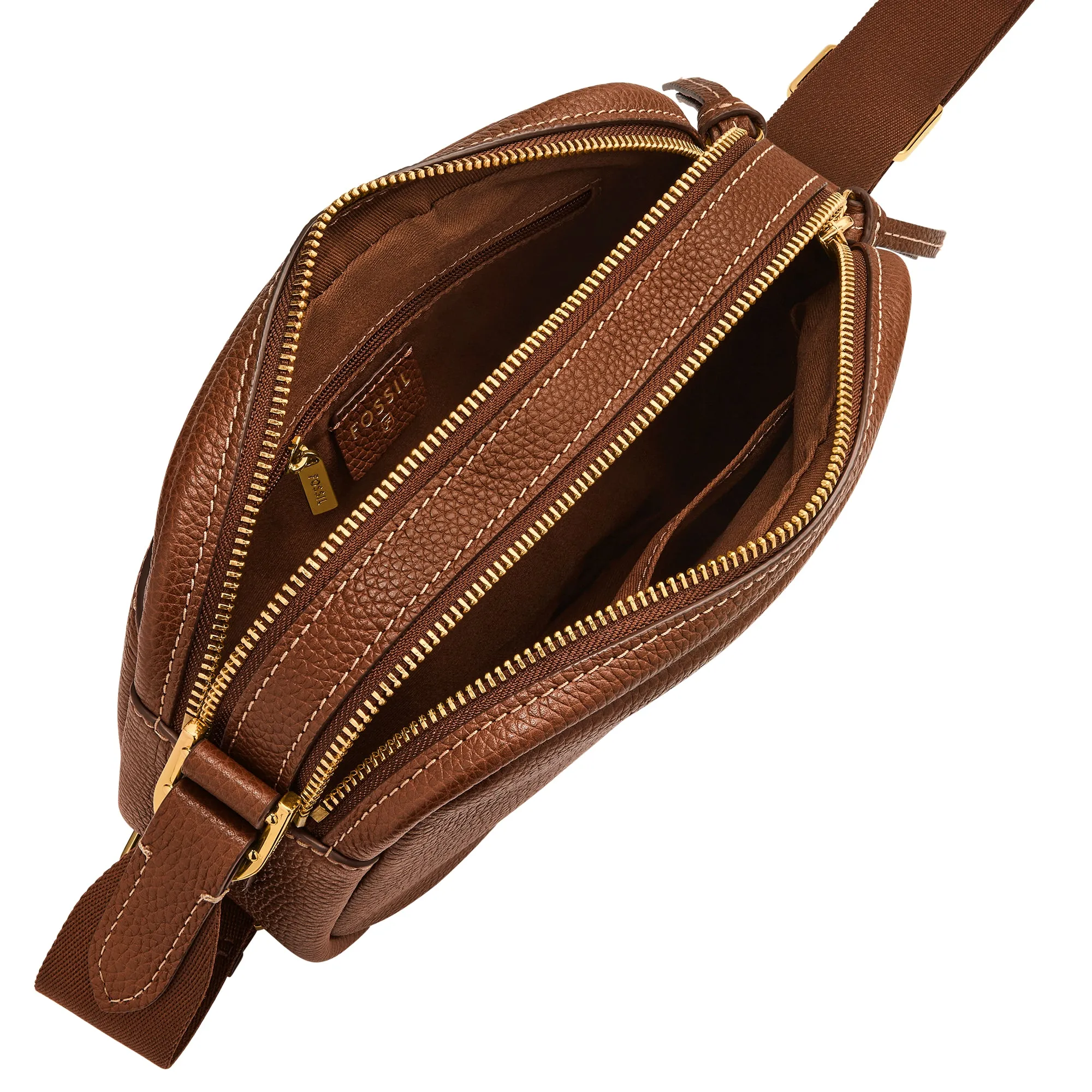 Danni Leather Crossbody Bag