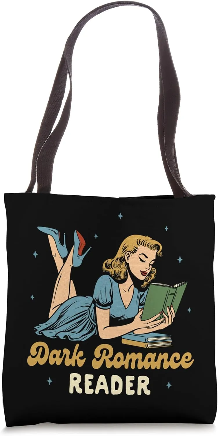 Dark Romance Reading Smut Morally Grey Dark Romance Reader Tote Bag