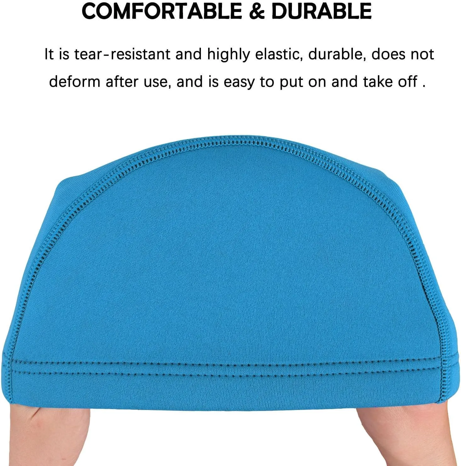 DEHAI Neoprene Diving Hood Wetsuit Swimming Caps for Womens Mens Youth, 2mm 3mm Thermal Water Beanie Hat Keep Long Hair Dry for Curly Locs Braids