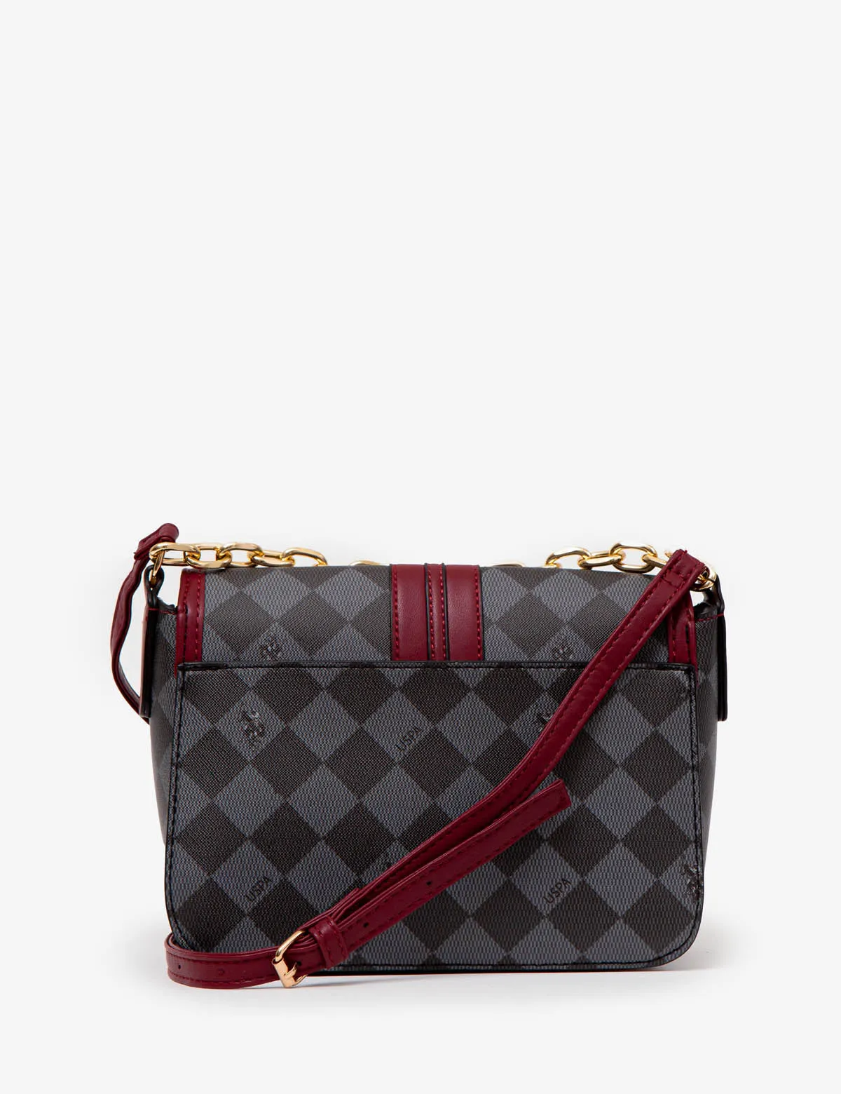 DIAMOND MEDALLION CROSSBODY BAG