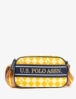 DIAMOND STRIPE CROSSBODY BAG