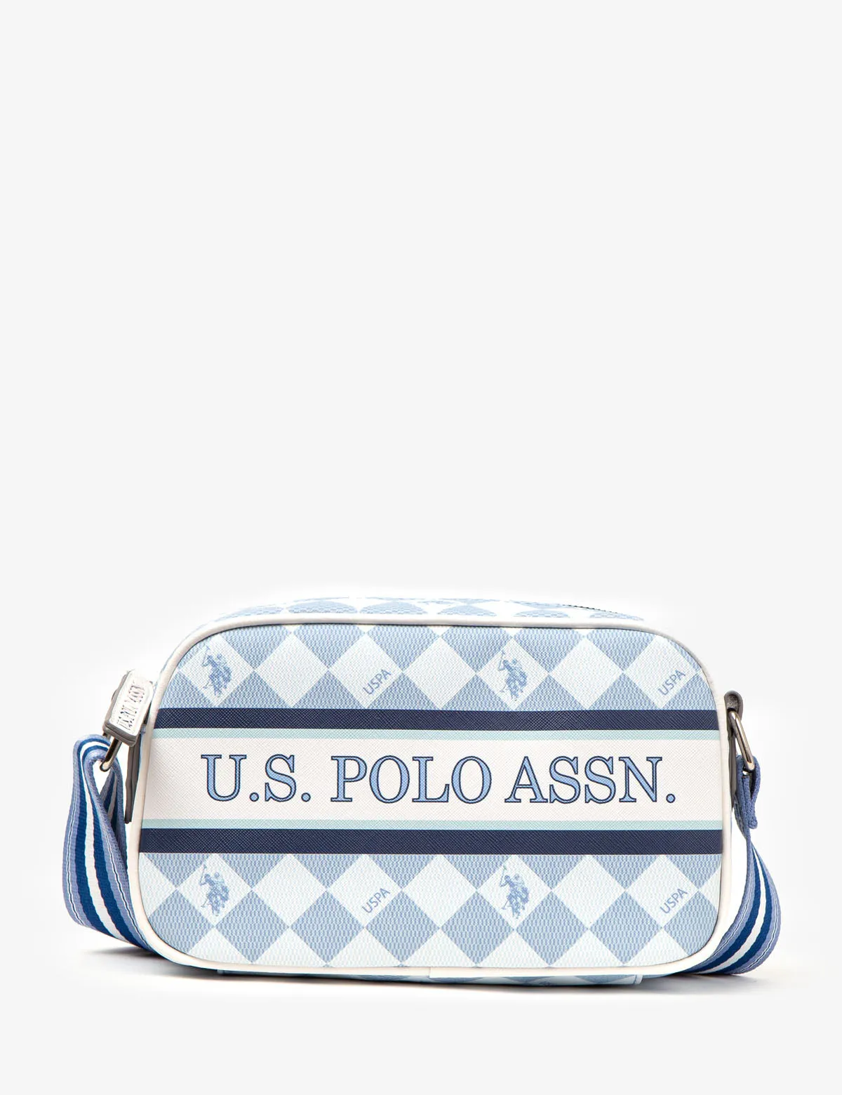 DIAMOND STRIPE CROSSBODY BAG