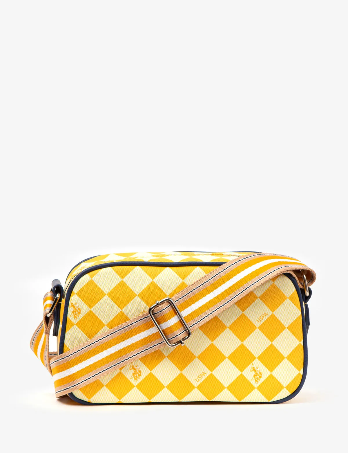 DIAMOND STRIPE CROSSBODY BAG